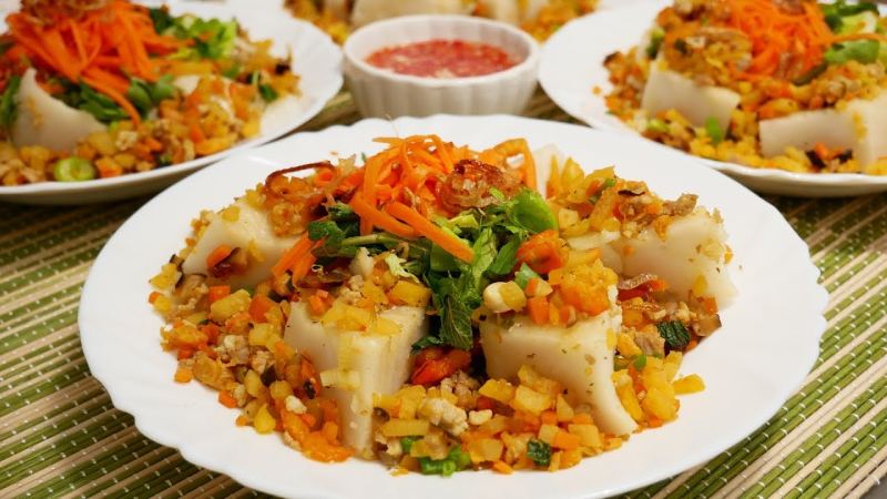 Cách làm bánh đúc mặn