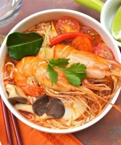 Súp tôm chua cay
